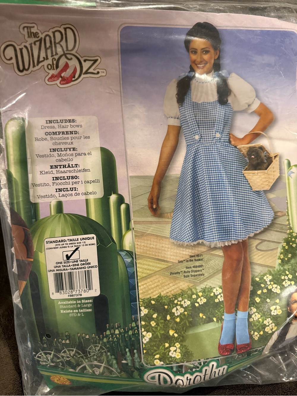 Dorothy Blue Costume -